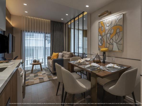 ขาย คอนโดมิเนียม 1 ห้องนอน พื้นที่ใช้สอย 35.35 ตร.ม. ชั้น 11 39